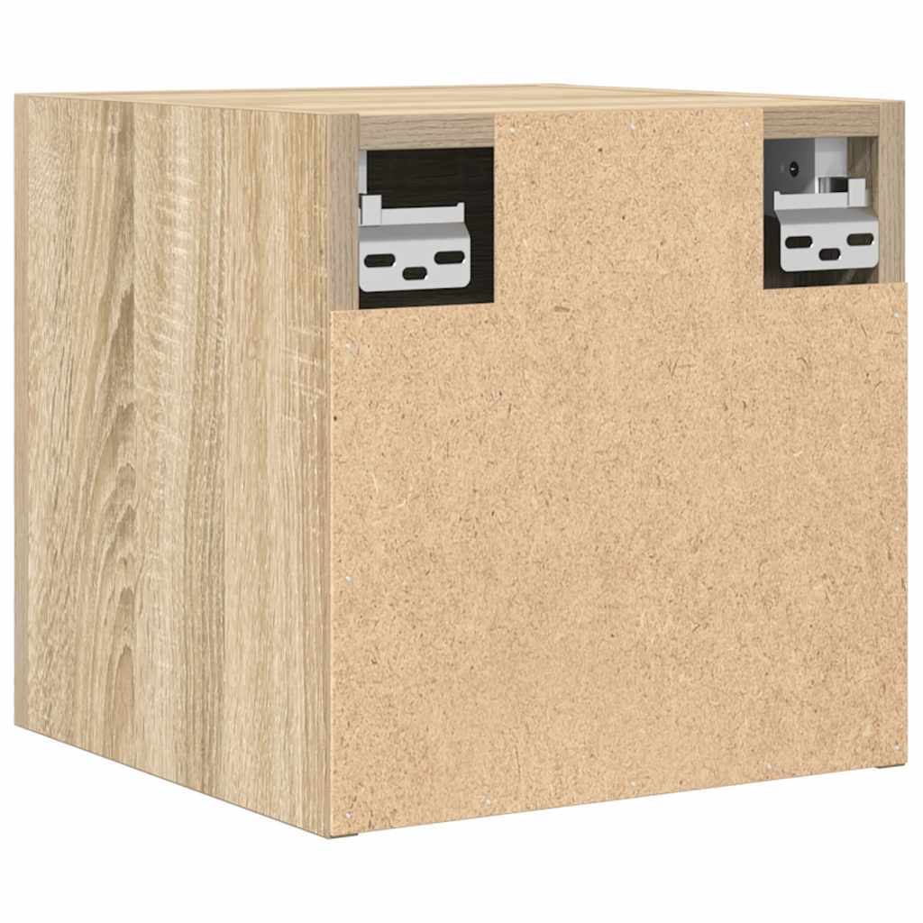 TV wall cabinets 4 pcs. Sonoma oak 30.5x30x30 cm