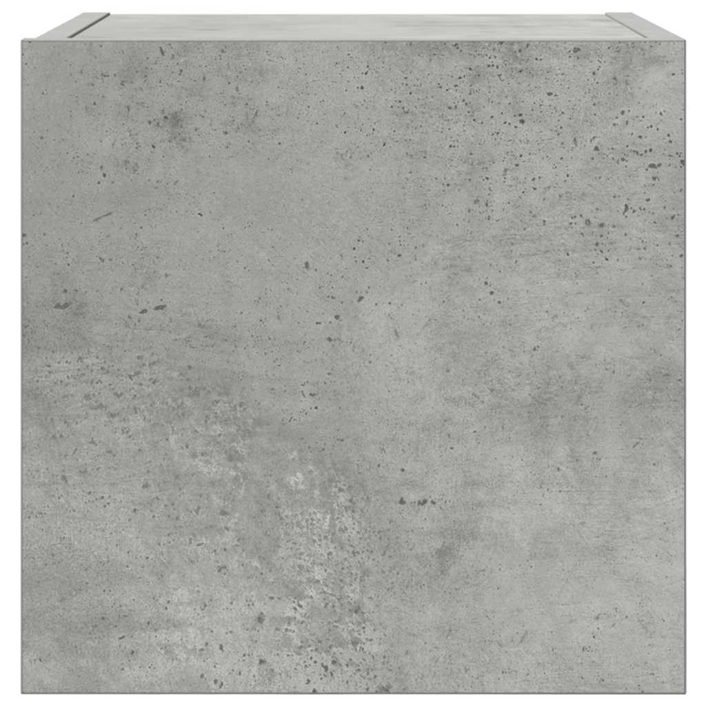 TV wall cabinets 4 pcs. Concrete grey 30.5x30x30 cm