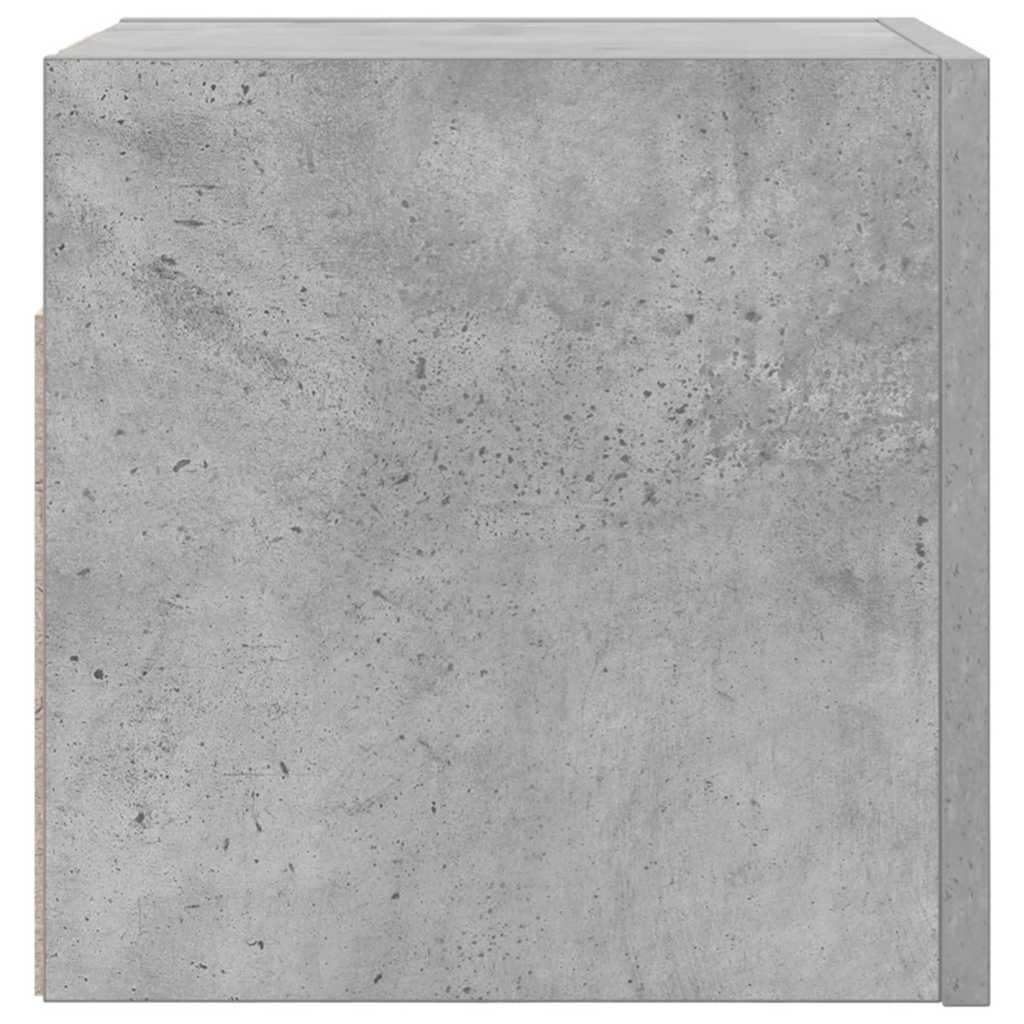 TV wall cabinets 4 pcs. Concrete grey 30.5x30x30 cm
