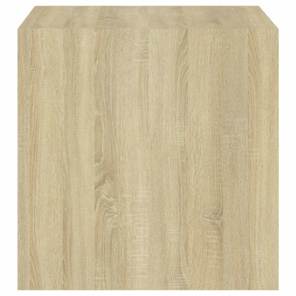 Wandschränke 4 Stk. Sonoma-Eiche 37x37x37 cm Holzwerkstoff