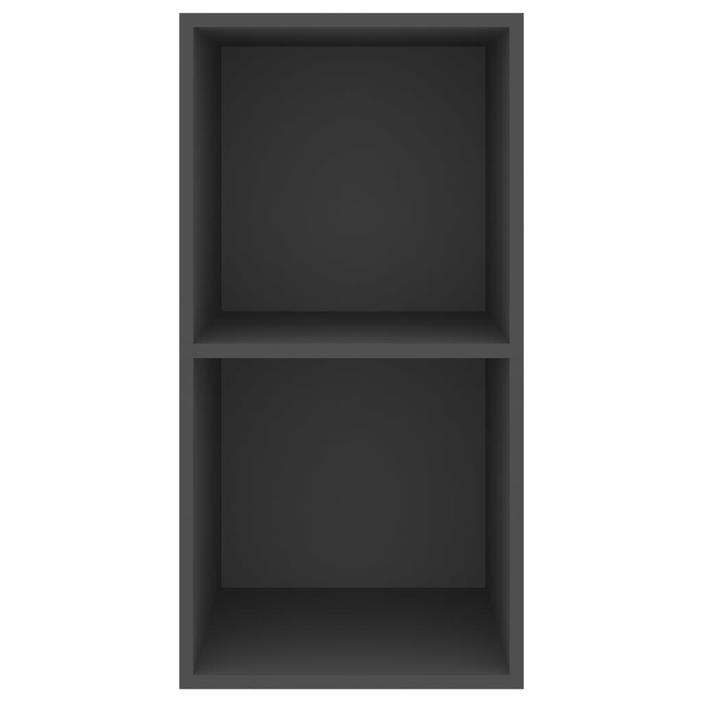 TV-Wandschrank Grau 37x37x72 cm Holzwerkstoff