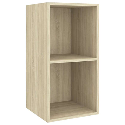 TV-Wandschrank Sonoma-Eiche 37x37x72 cm Holzwerkstoff