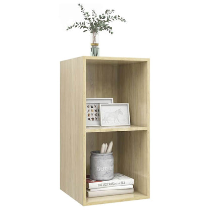 TV-Wandschrank Sonoma-Eiche 37x37x72 cm Holzwerkstoff