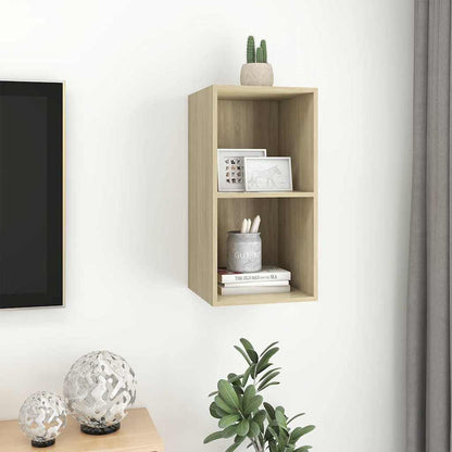 TV-Wandschrank Sonoma-Eiche 37x37x72 cm Holzwerkstoff