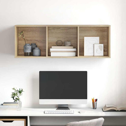 TV-Wandschrank Sonoma-Eiche 37x37x107 cm Holzwerkstoff