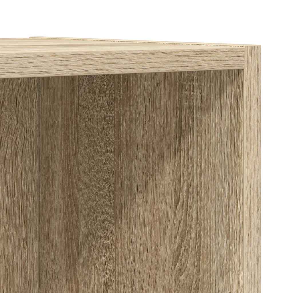 TV-Wandschrank Sonoma-Eiche 37x37x142,5 cm Holzwerkstoff