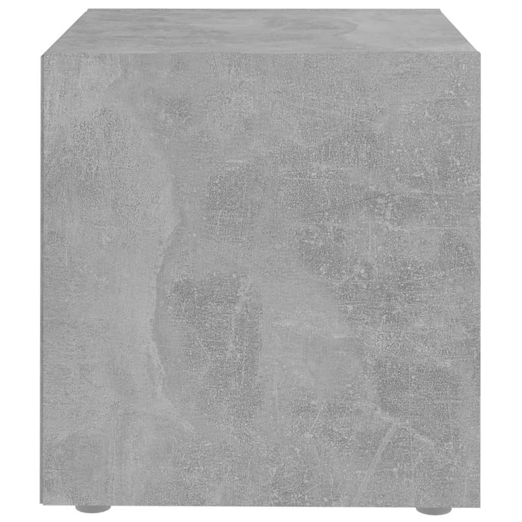 Meubles TV 4 pcs. béton gris 37x35x37 cm matériau bois