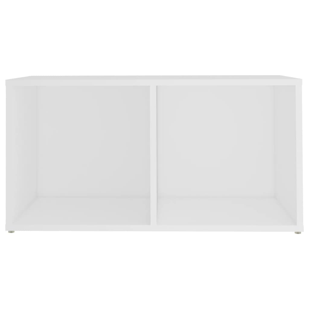 Meuble TV blanc 72x35x36,5 cm en matériau à base de bois