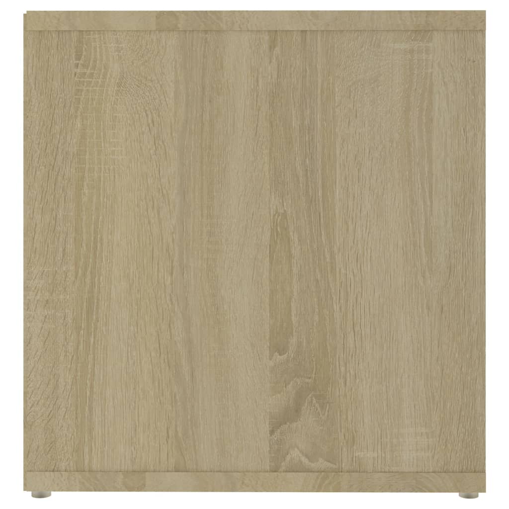 Meuble TV chêne Sonoma 72x35x36,5 cm matériau bois