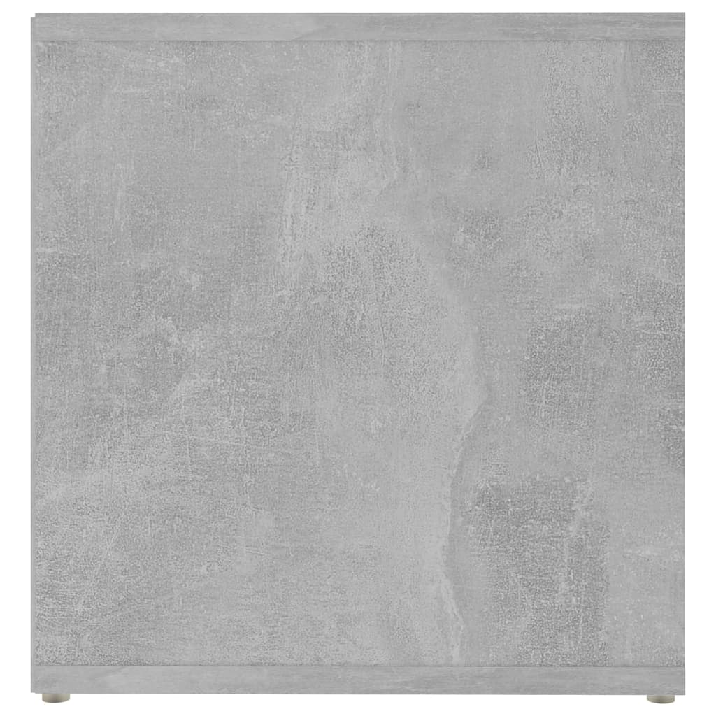 Meuble TV gris béton 72x35x36,5 cm en bois