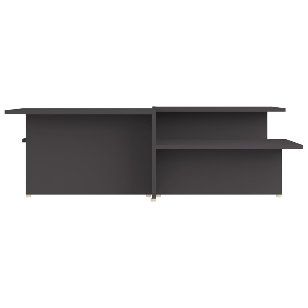 Couchtische 2 Stk. Grau 111,5x50x33 cm Holzwerkstoff