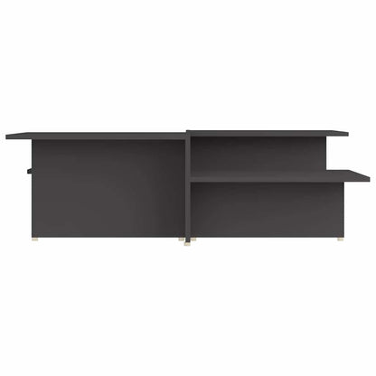 Couchtische 2 Stk. Grau 111,5x50x33 cm Holzwerkstoff