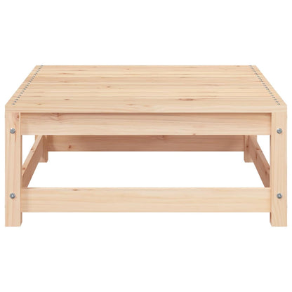 2-tlg. Garten-Lounge-Set mit Kissen Kiefer Massivholz