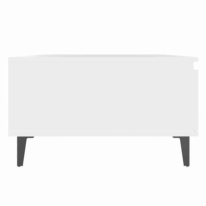 Couchtisch Weiß 90x60x35 cm Holzwerkstoff