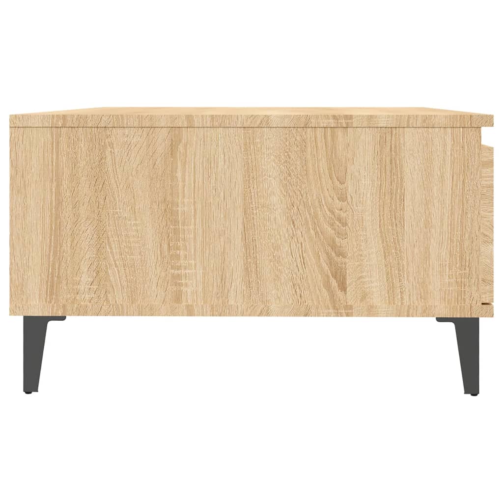 Coffee table Sonoma oak 90x60x35 cm wood material