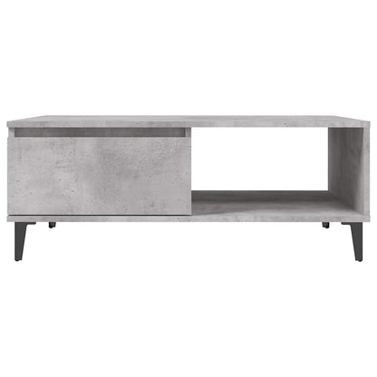 Couchtisch Betongrau 90x60x35 cm Holzwerkstoff