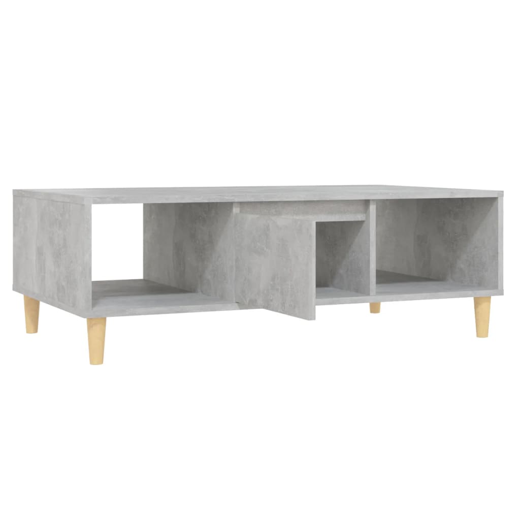 Couchtisch Betongrau 103,5x60x35 cm Holzwerkstoff