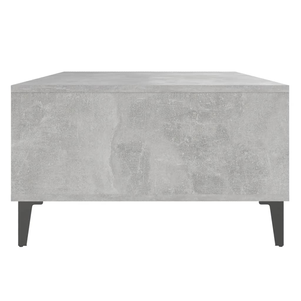 Table basse gris béton 103,5x60x35 cm en bois