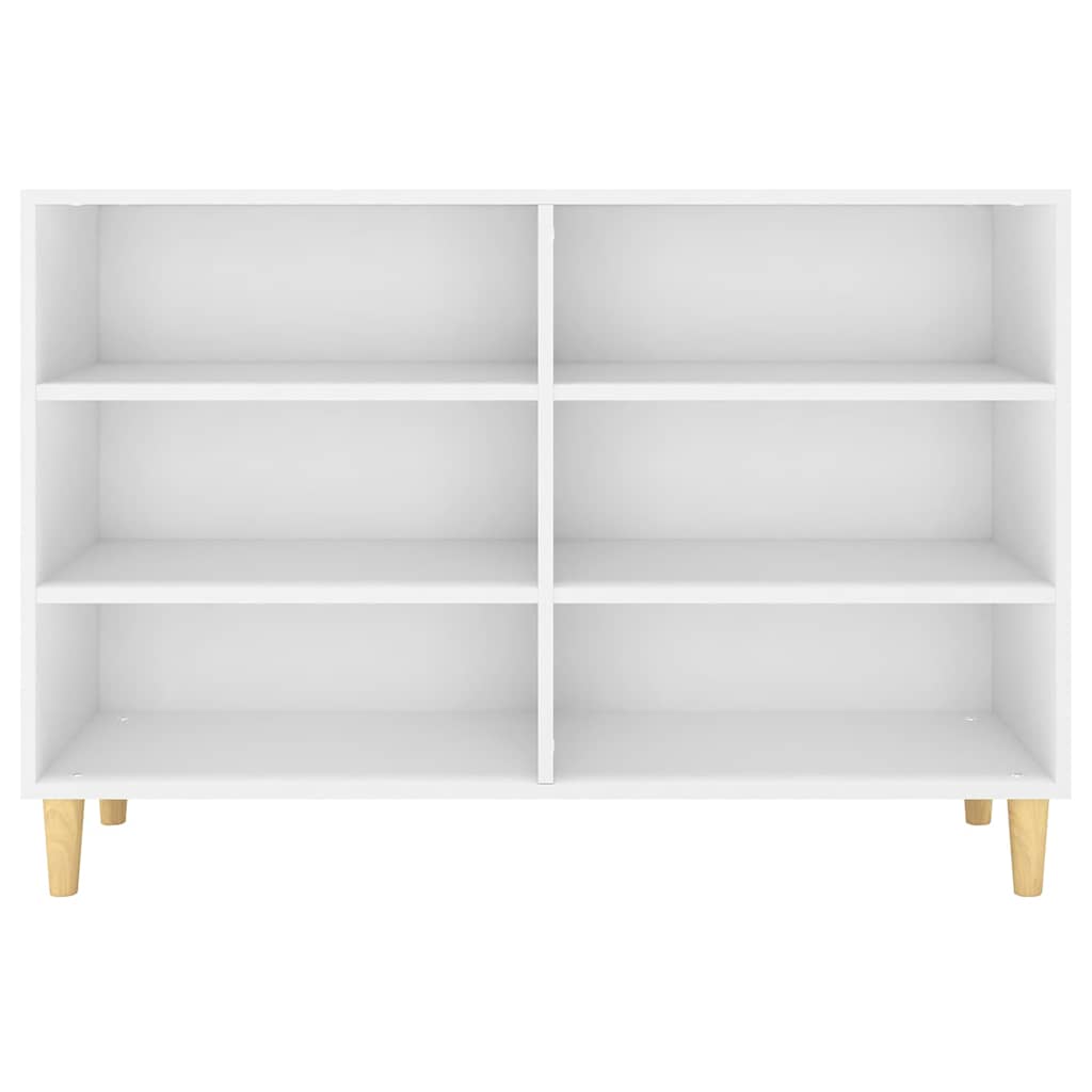 Sideboard Weiß 103,5x35x70 cm Holzwerkstoff
