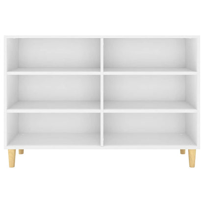 Sideboard Weiß 103,5x35x70 cm Holzwerkstoff