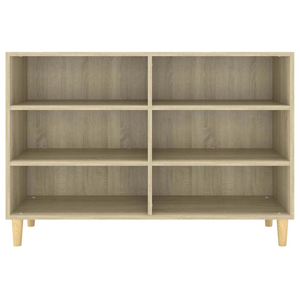 Sideboard Sonoma-Eiche 103,5x35x70 cm Holzwerkstoff