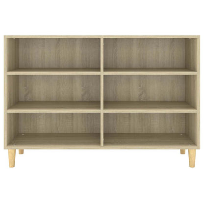 Sideboard Sonoma-Eiche 103,5x35x70 cm Holzwerkstoff