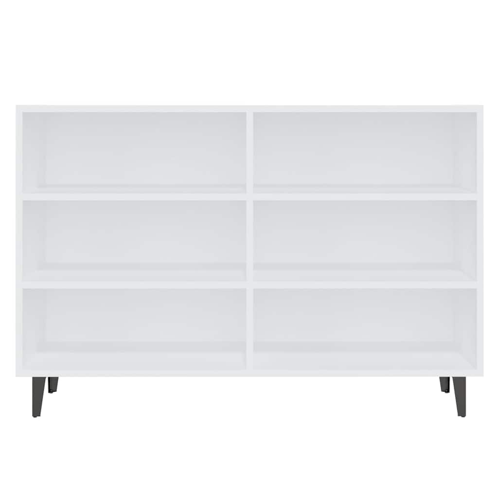 Sideboard Weiß 103,5x35x70 cm Holzwerkstoff