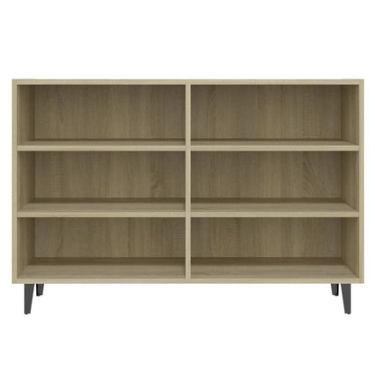 Sideboard Sonoma-Eiche 103,5x35x70 cm Holzwerkstoff