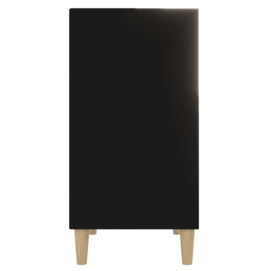 Sideboard Schwarz 57x35x70 cm Holzwerkstoff
