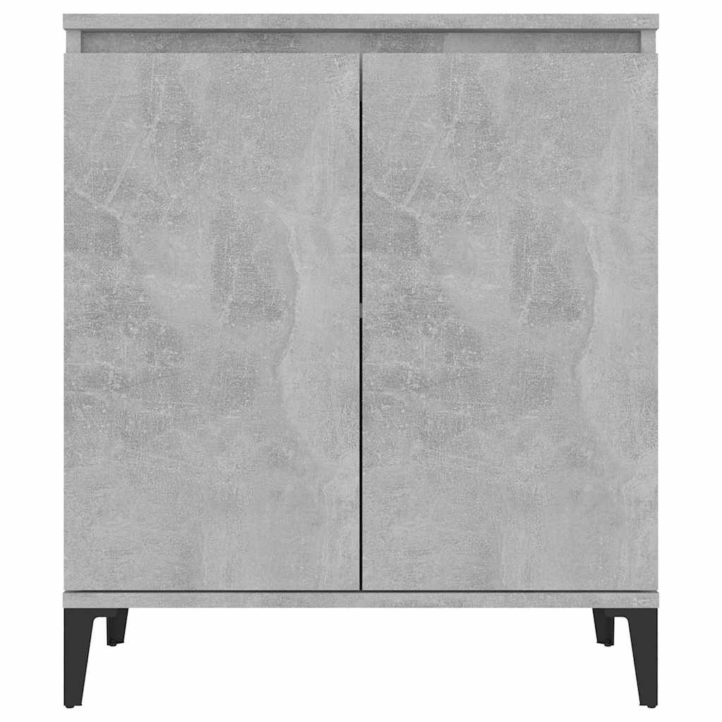 Sideboard Betongrau 60x35x70 cm Holzwerkstoff