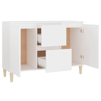 Sideboard Weiß 101x35x70 cm Holzwerkstoff