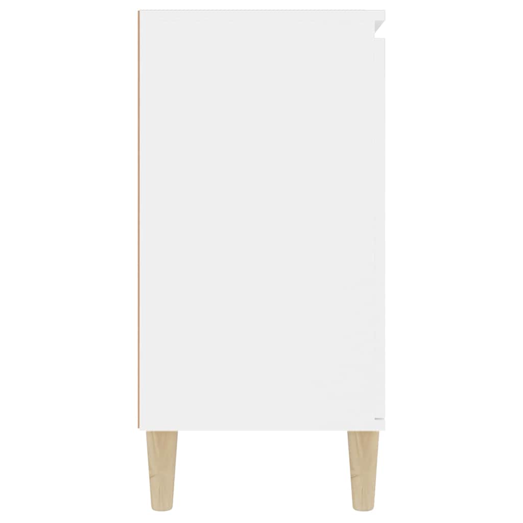 Sideboard Weiß 101x35x70 cm Holzwerkstoff