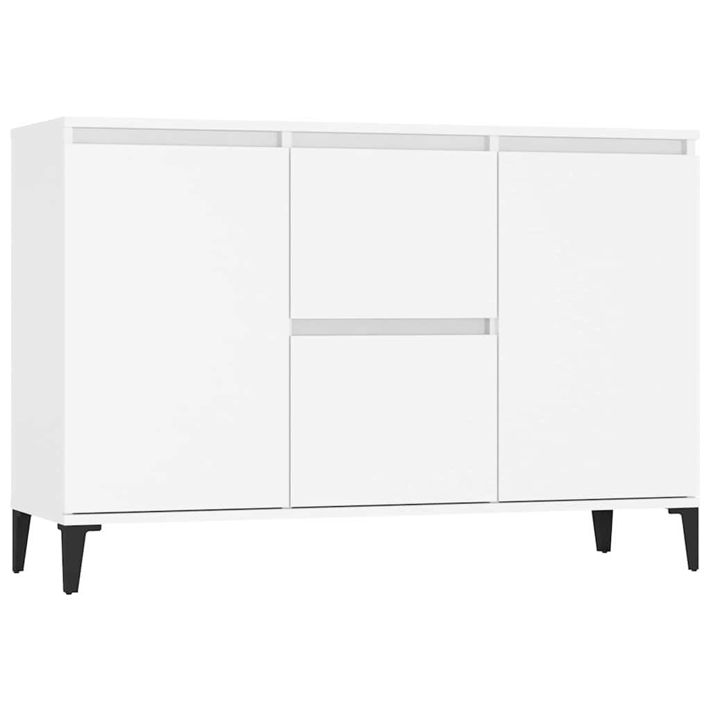 Sideboard Weiß 102x35x70 cm Holzwerkstoff
