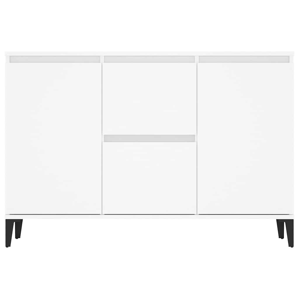 Sideboard Weiß 102x35x70 cm Holzwerkstoff