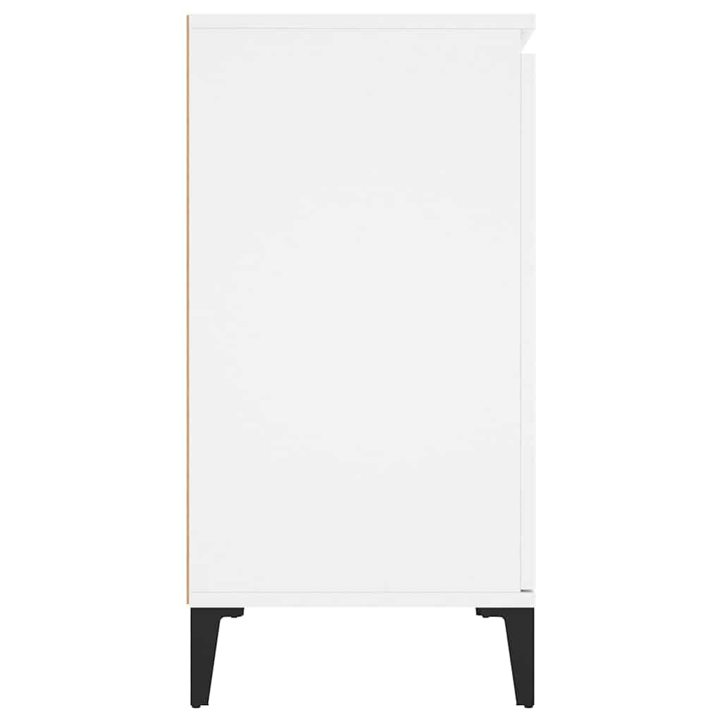 Sideboard Weiß 102x35x70 cm Holzwerkstoff