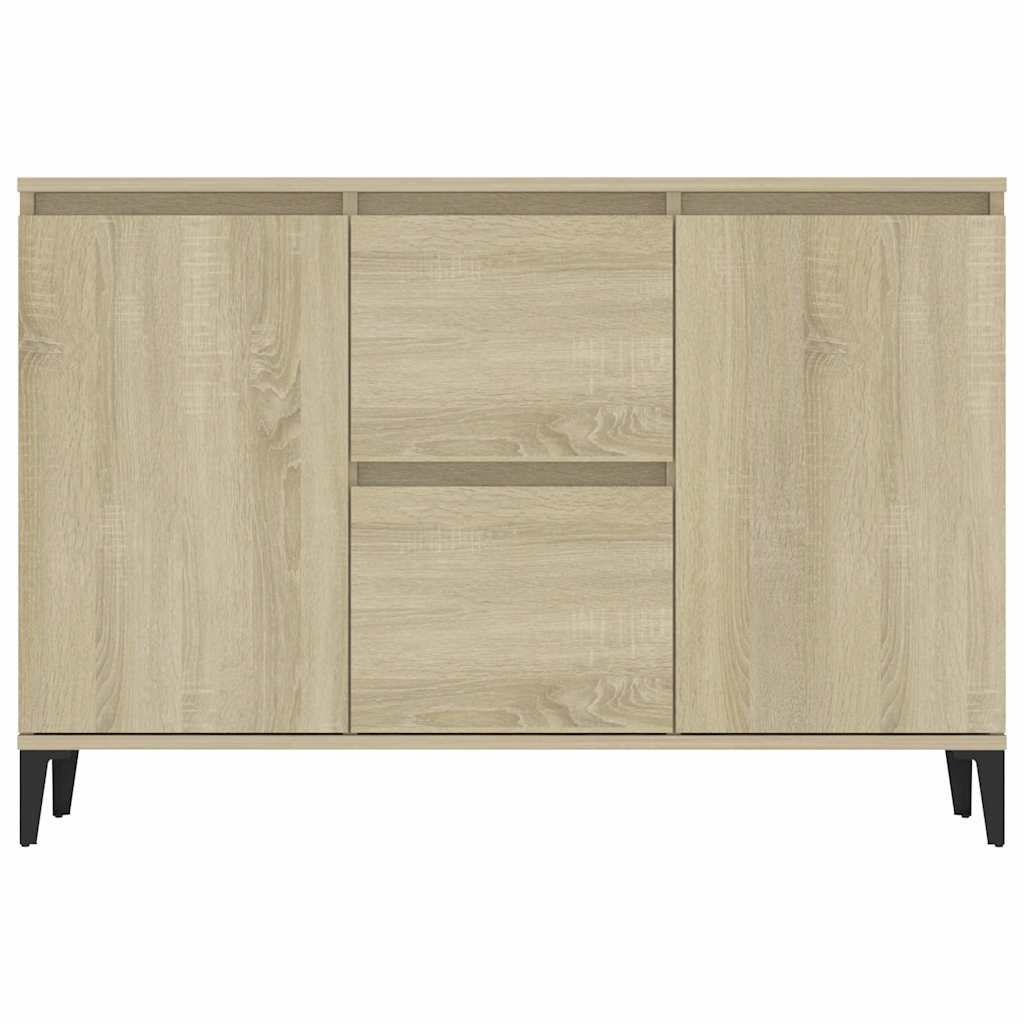 Sideboard Sonoma-Eiche 102x35x70 cm Holzwerkstoff