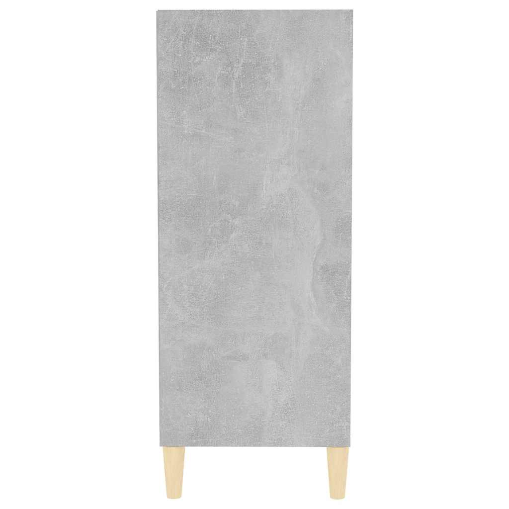 Sideboard Betongrau 57x35x90 cm Holzwerkstoff