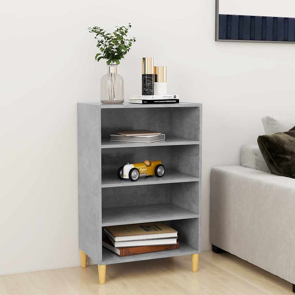 Sideboard Betongrau 57x35x90 cm Holzwerkstoff