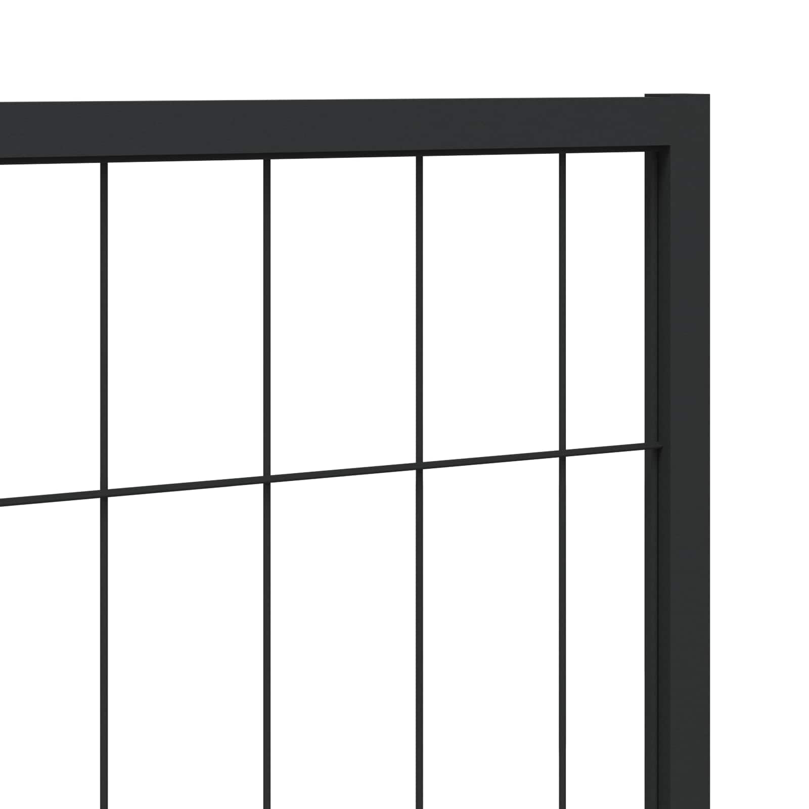 Tierkäfig ohne Tür | Schwarz 300 x 100 x 70 cm Stahl