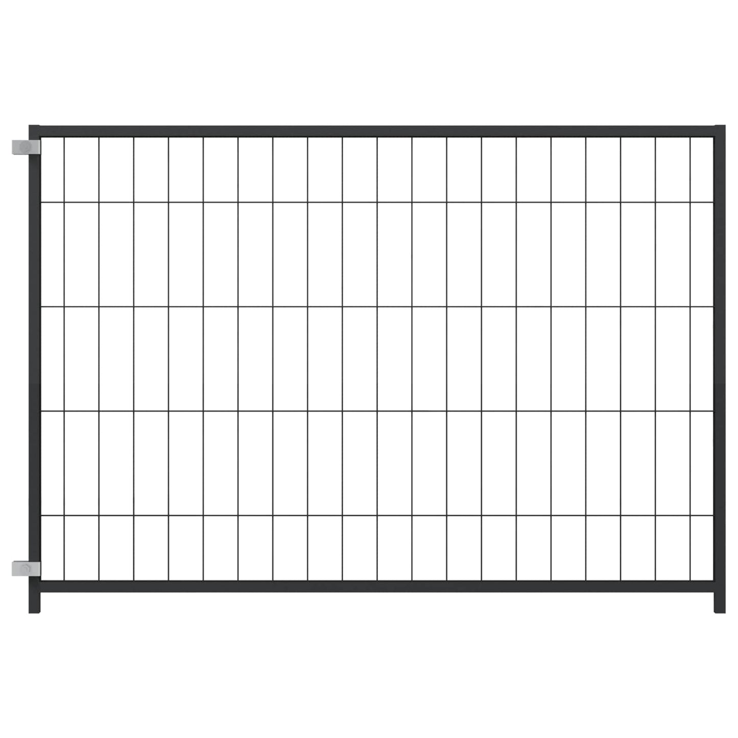 Tierkäfig ohne Tür | Schwarz 300 x 100 x 70 cm Stahl