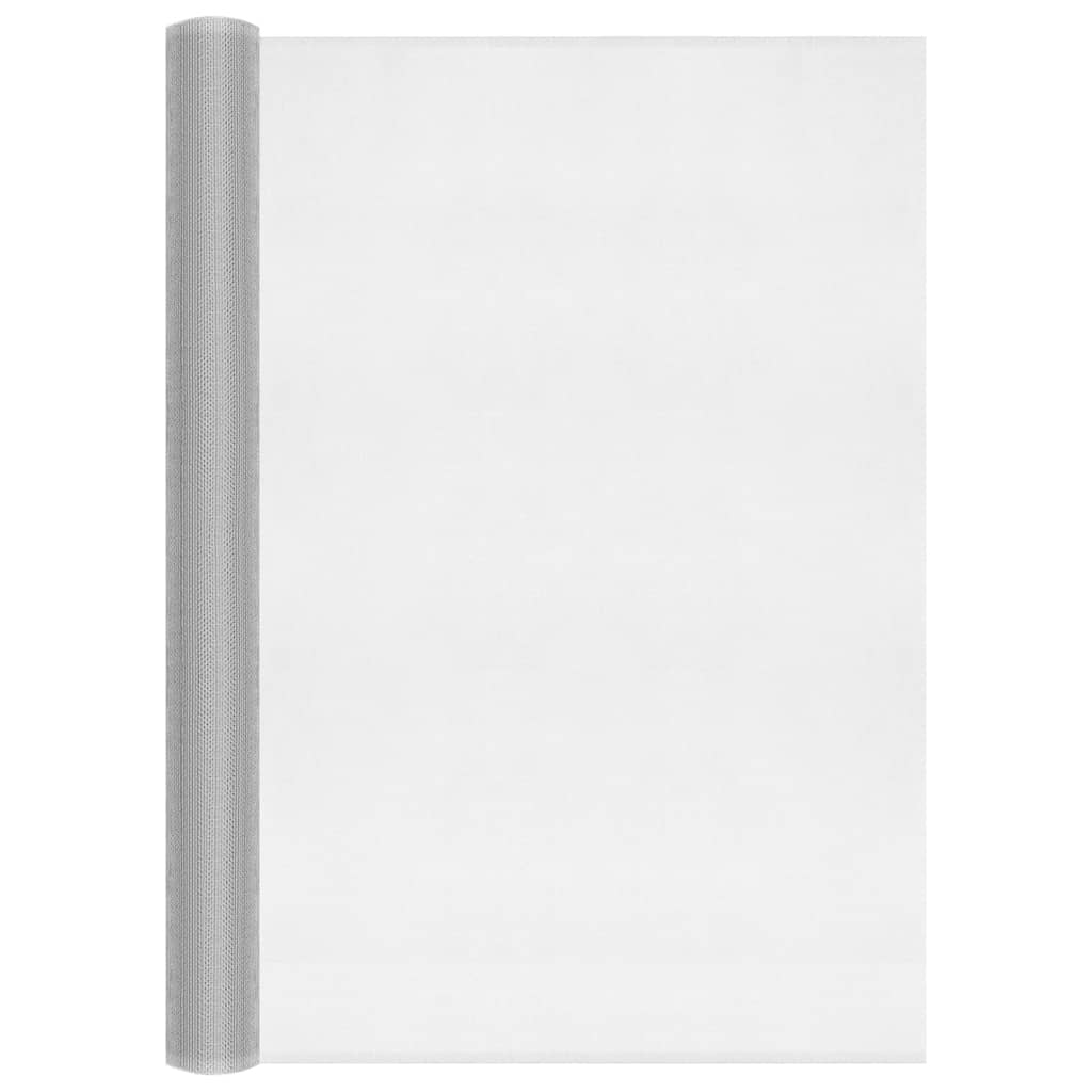 Fliegengitter Aluminium 80x500 cm Silbern