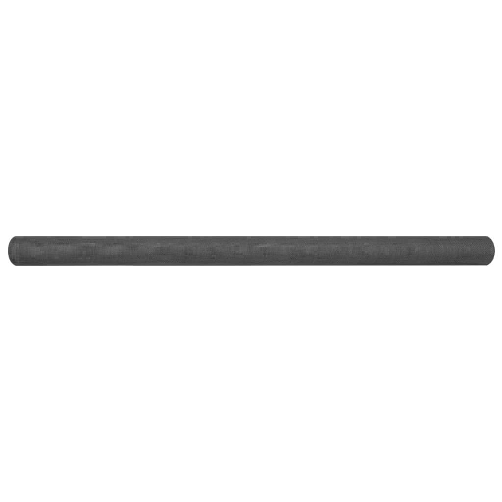 Fliegengitter Fiberglas 80x2000 cm Schwarz
