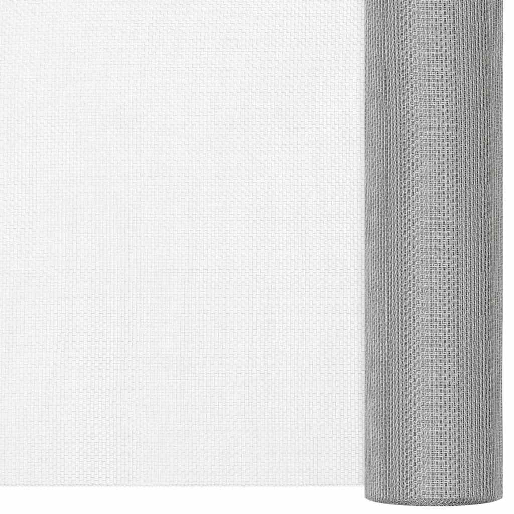 Netze 80 x 500 cm Mesh Edelstahl 201 Silber