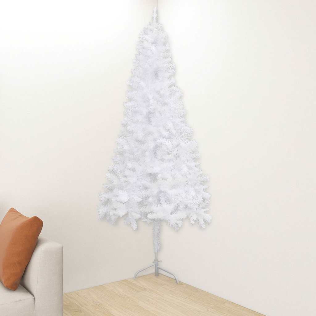 Künstliche Weihnachtsbäume PVC, Steel White