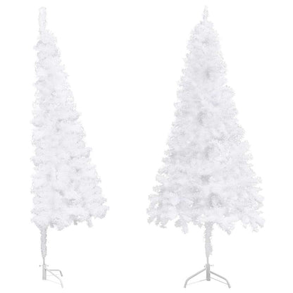 Künstliche Weihnachtsbäume PVC, Steel White