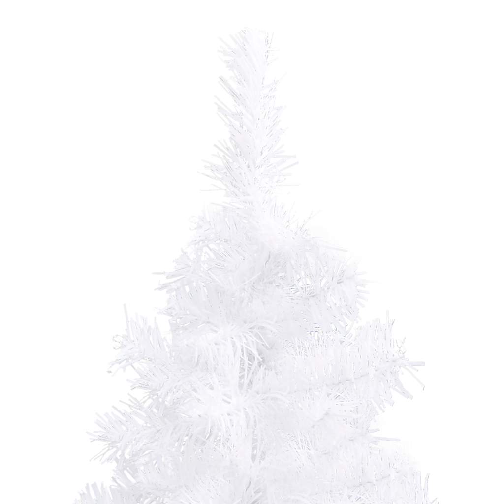 Künstliche Weihnachtsbäume PVC, Steel White