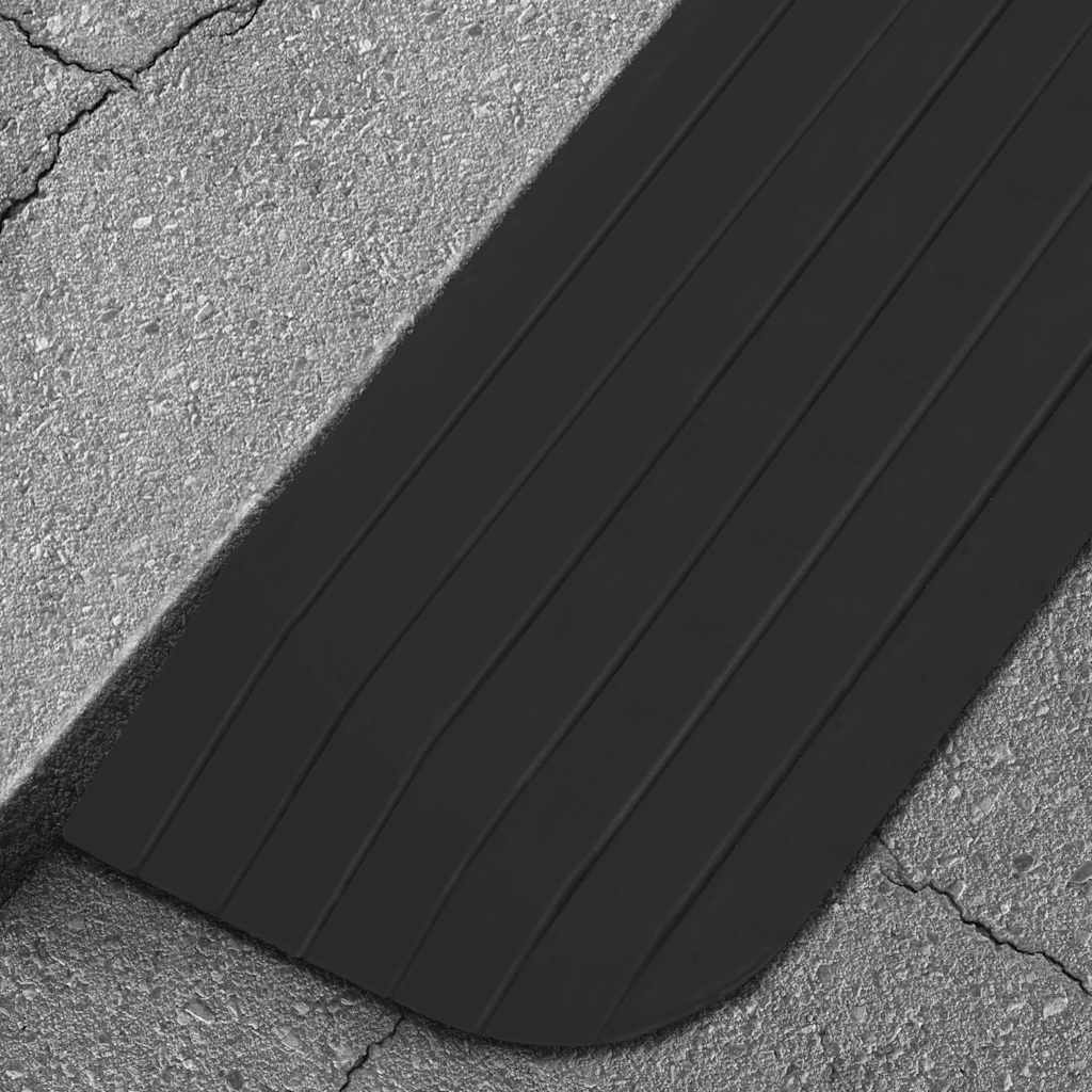 Schwellenrampen 2 Stk. 110x21x2,5 cm Gummi