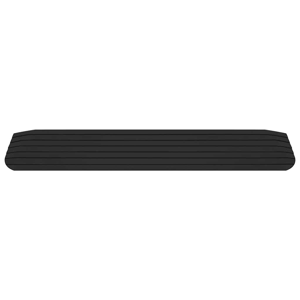 Schwellenrampen 2 Stk. 110x21x2,5 cm Gummi