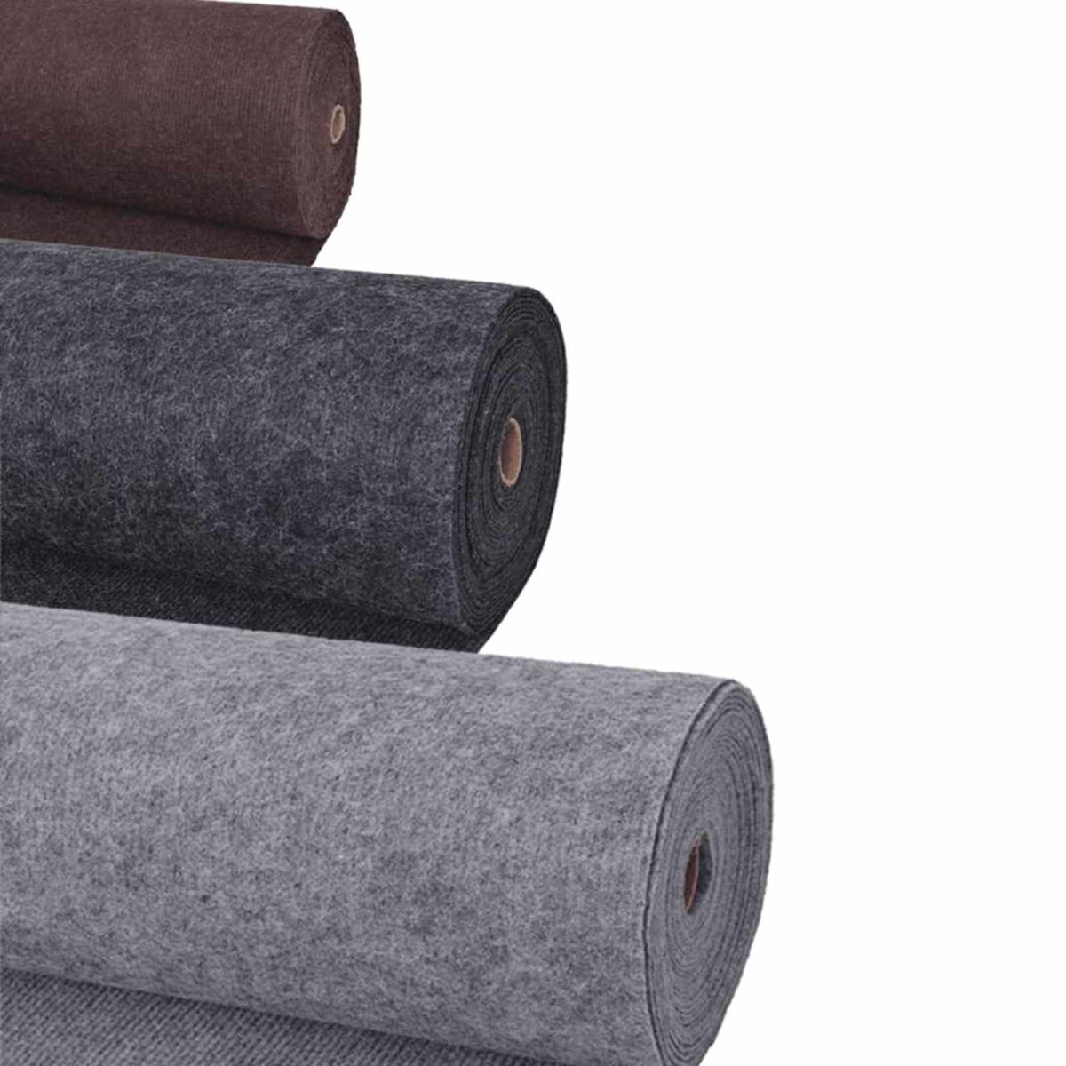 Teppich Anthrazit 1,2 x 20 m Polyester