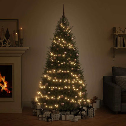 60-tlg. Weihnachtskugeln mit Weihnachtsbaumspitze 150 LEDs
